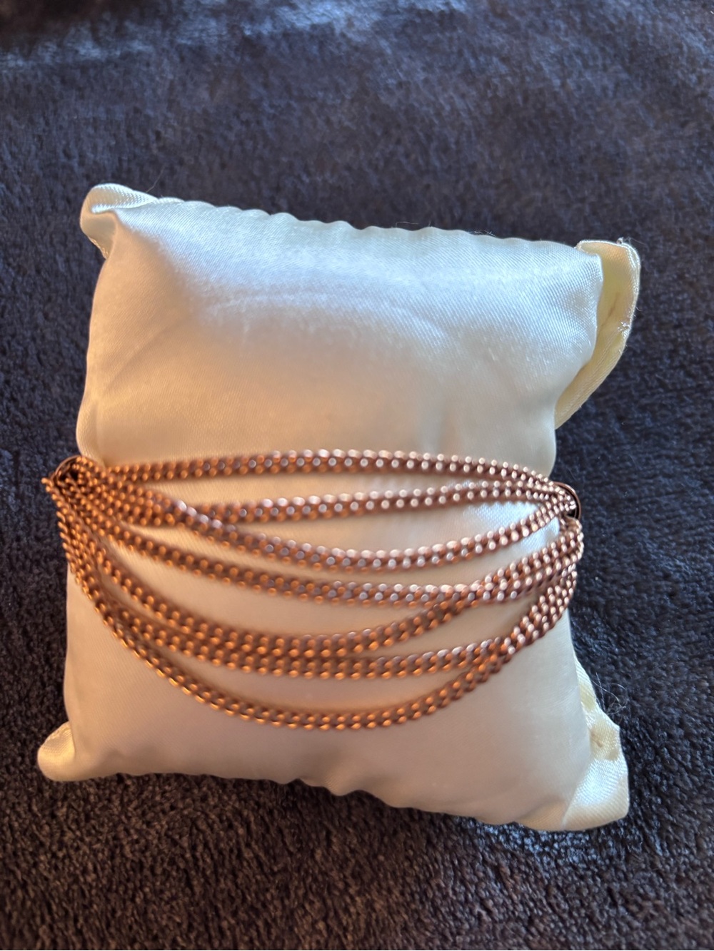 Michael Kors Multi-Strand Rose Gold Bracelet